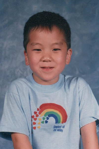 Lawrence Hongの子供の頃の画像