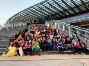 AES英会話ハロウィンイベント　岐阜 美殿町商店街