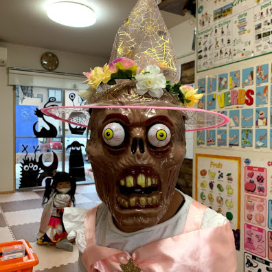 AES生徒ハロウィン仮装