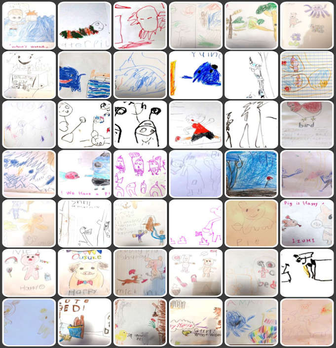 AES生徒が書いた絵