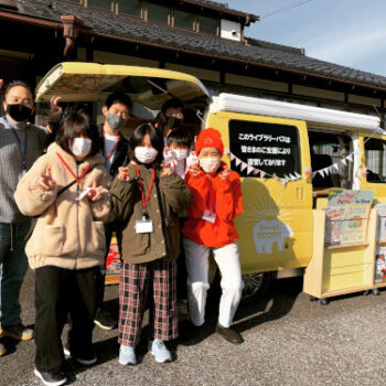 AESに来てくれた中学生